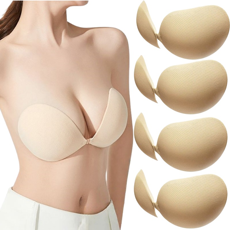 Strapless Bra Backless - Push-up klevende bh verdikte onzichtbare siliconen