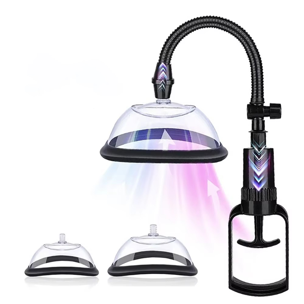Nipple Cover Pasties - Handmatige Pussy Pump Vagina Clitoris Stimulator