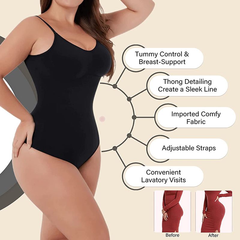 Naadloze rugloze sculpturerend - Shapewear Bodysuit Firm recensie en prijs