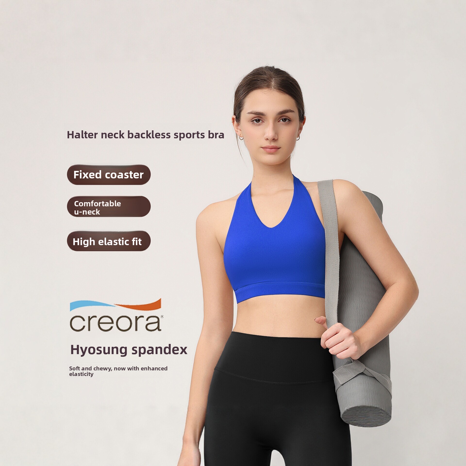 Dames halter sportbeha met vas - Push Up Bra Padded recensie en prijs