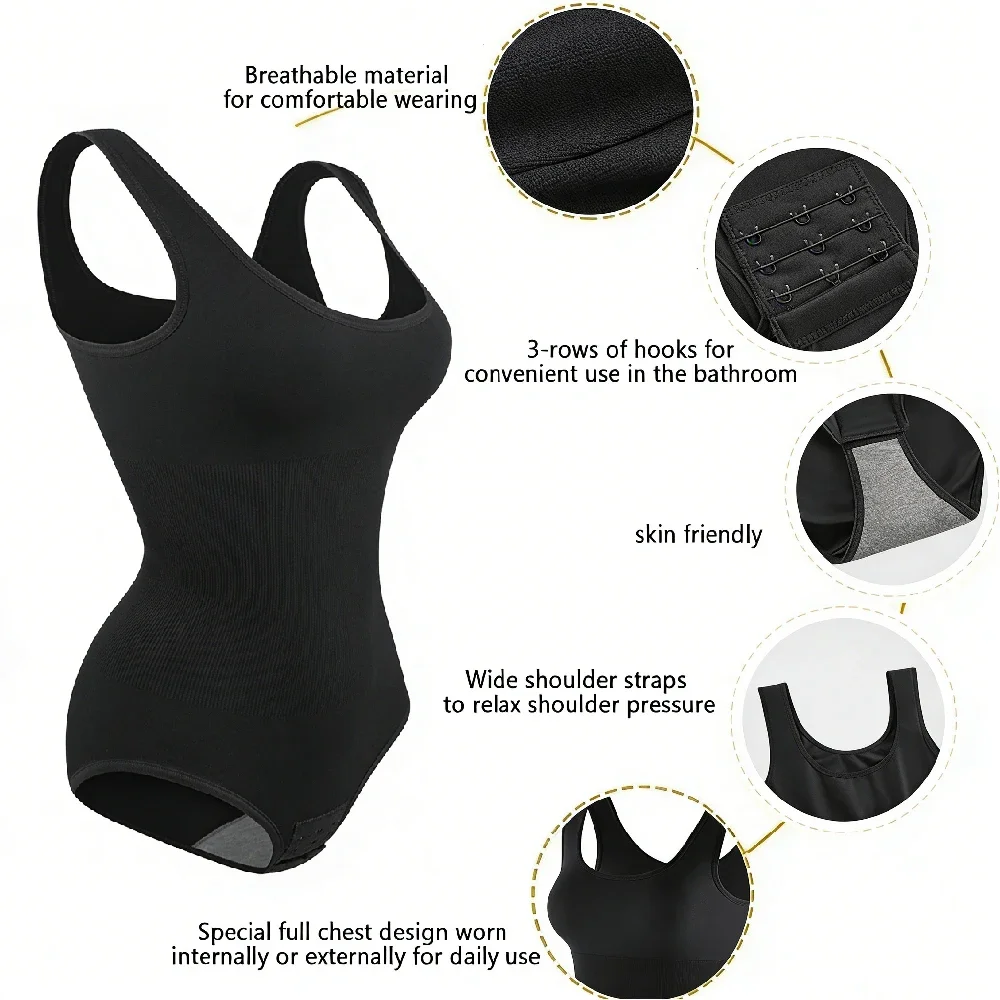 1 stuk dames corrigerend bodys - Shapewear Bodysuit Firm recensie en prijs
